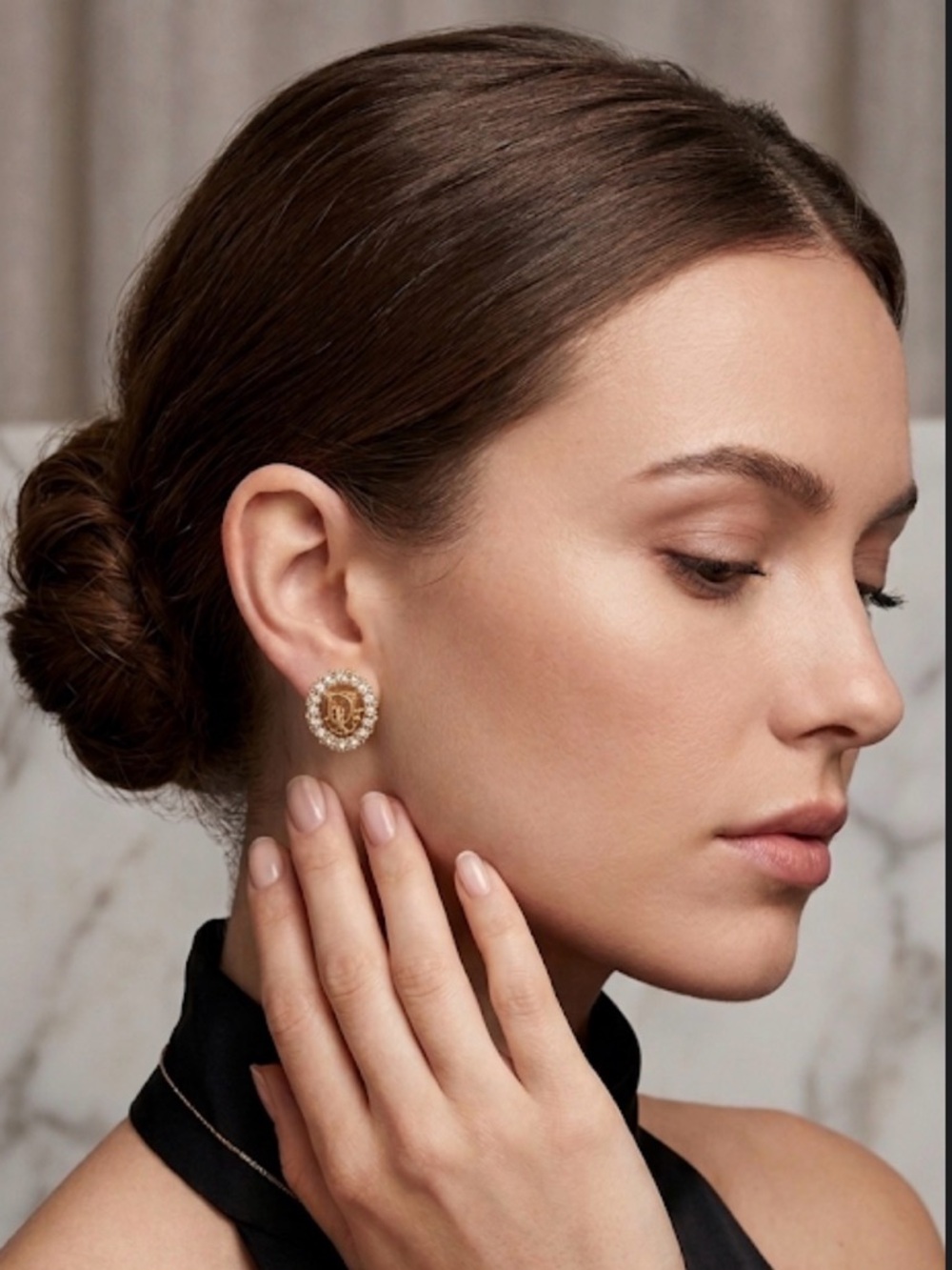 Christian Dior Clip on Vintage earring